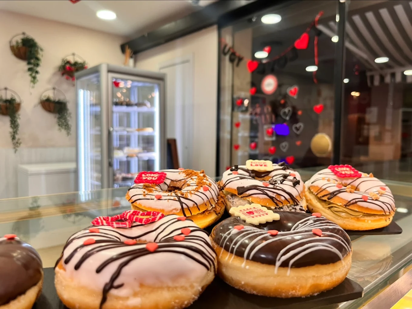 Donuts artesanos con glaseado de Croiss Paris