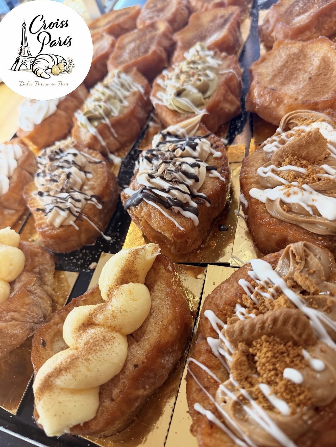 Bollería de New York Rolls y pasteles de temporada
